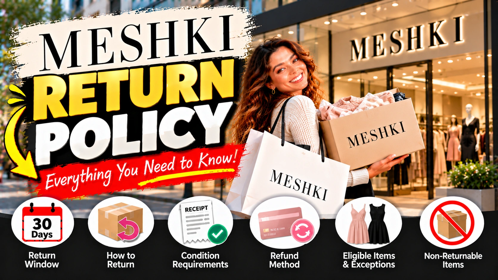 Meshki Return Policy