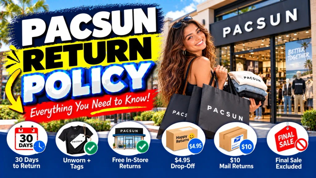 PacSun Return Policy